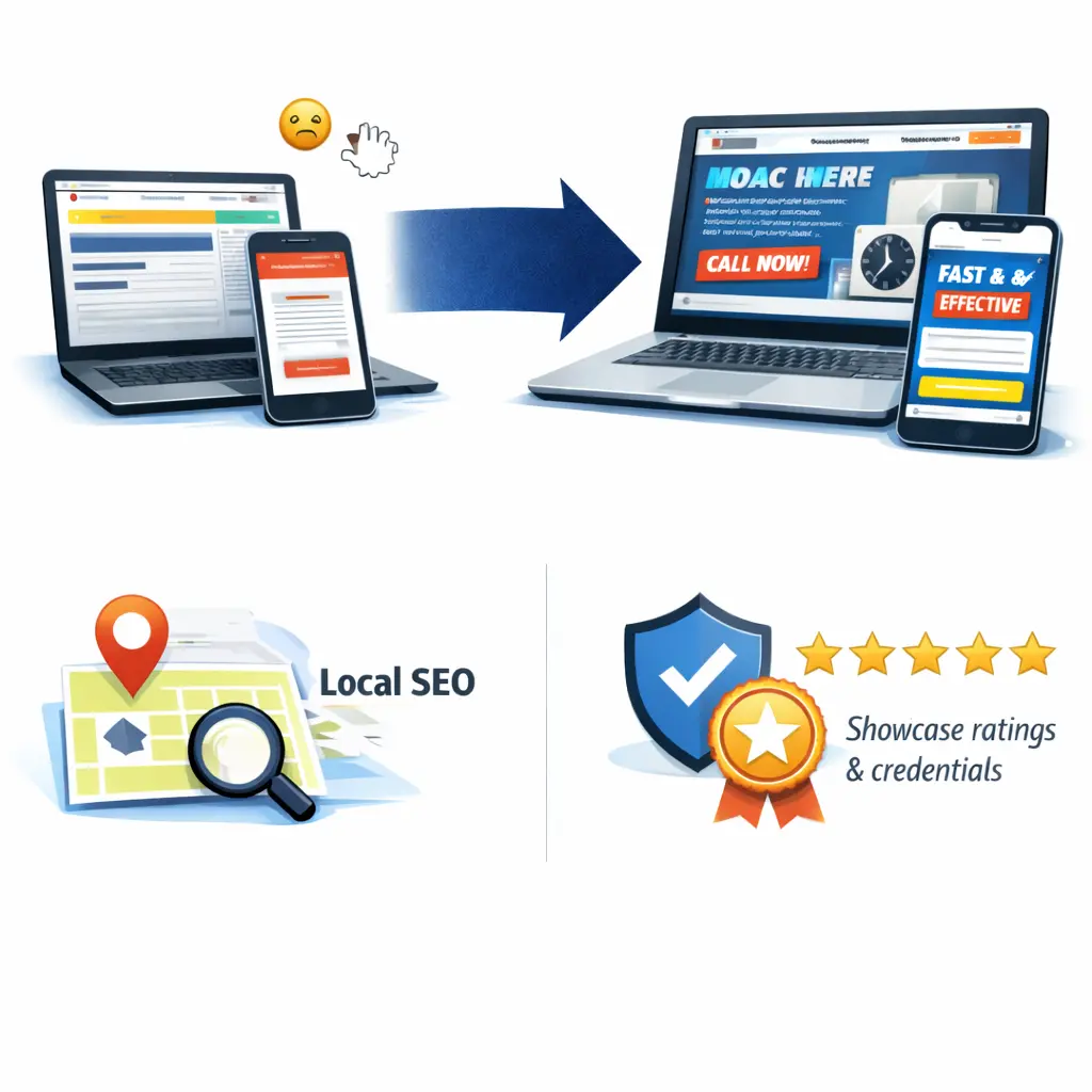 HVAC Website Design That Makes Your Phone Ring